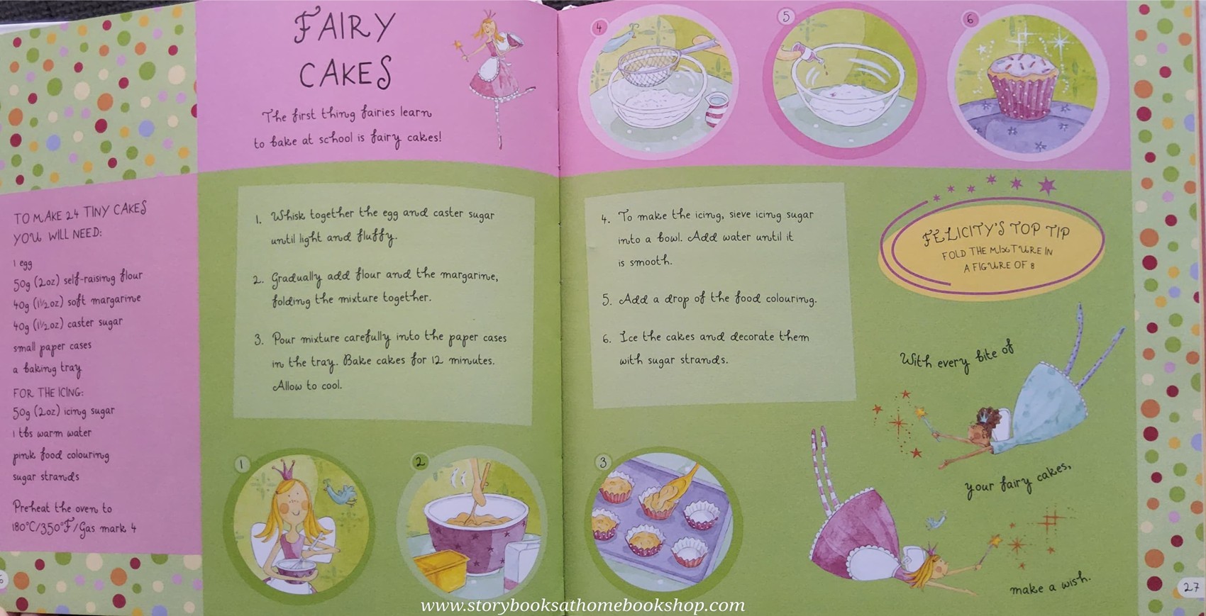 COOKERY Book** ð
ðFELICITY WISHED COOKING MAGIC