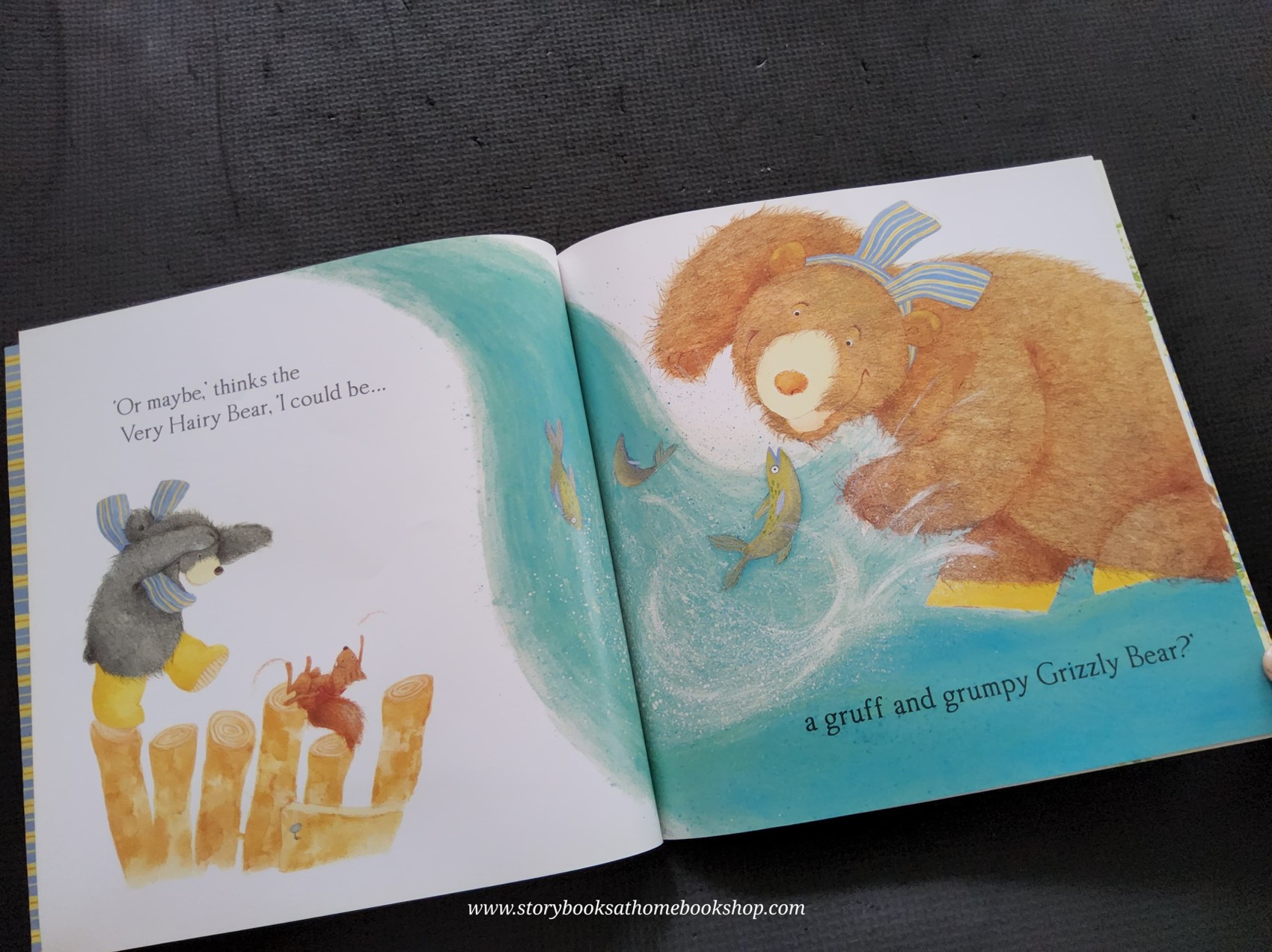 หนังสือนิทานปกอ่อน** 🍅THE VERY HAIRY BEAR BY BETH SHOSHAN