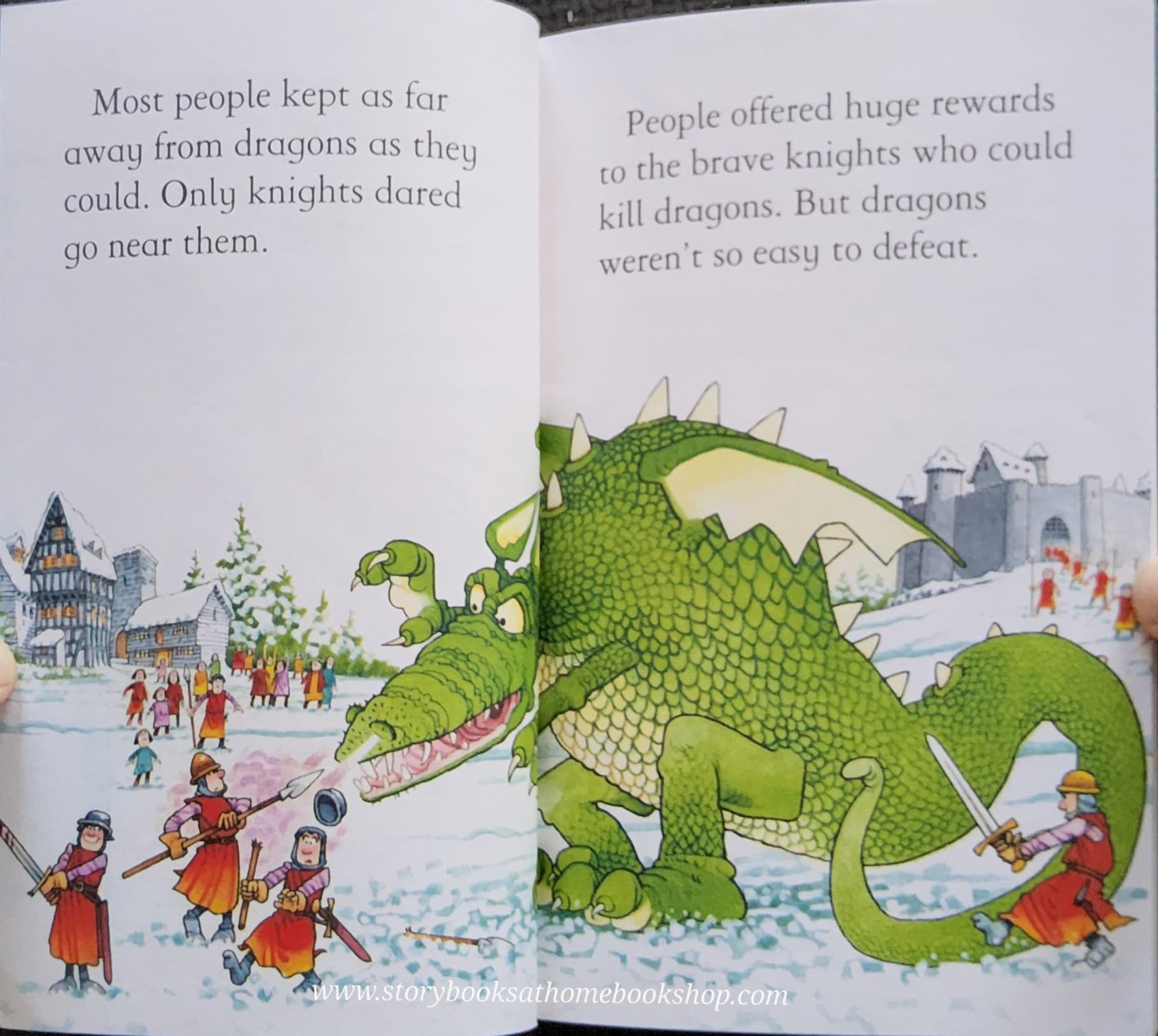 หนังสือนิทานปกอ่อน** 🍅🍅USBORNE YOUNG READING: STORIES OF DRAGONS