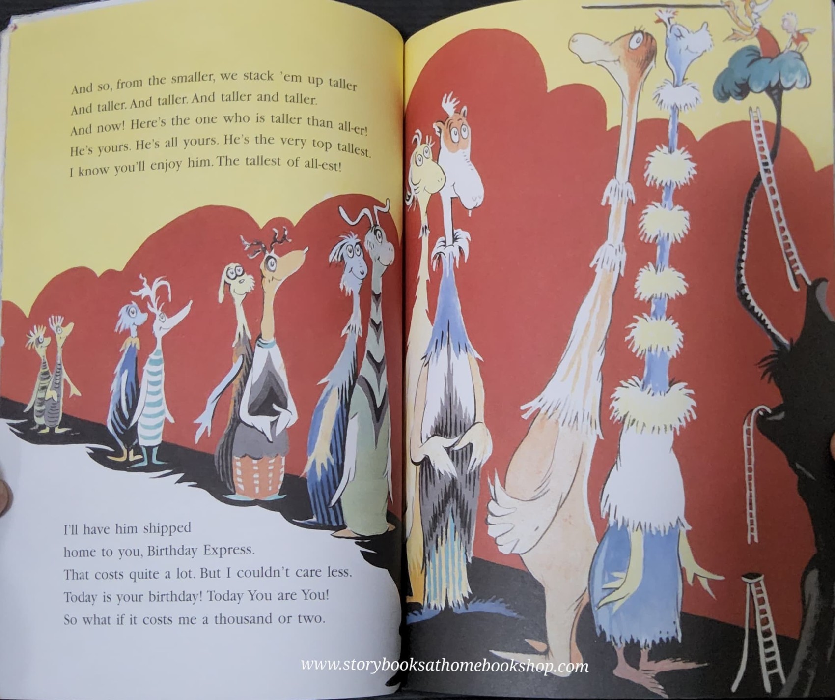 หนังสือนิทานปกอ่อน ** 🍅🍓HAPPY BIRTHDAY TO YOU! BY DR.SEUSS