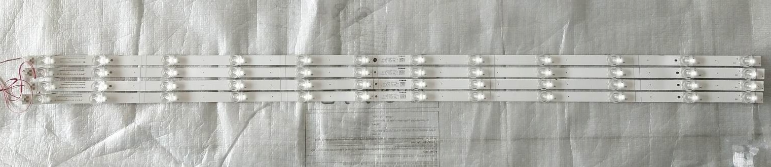 หลอดแบคไลน์ทีวี ทีวีไฮเซน ( HISENSE) ของแท้ถอดจากเครื่อง ใช้กับรุ่น 55A6500H