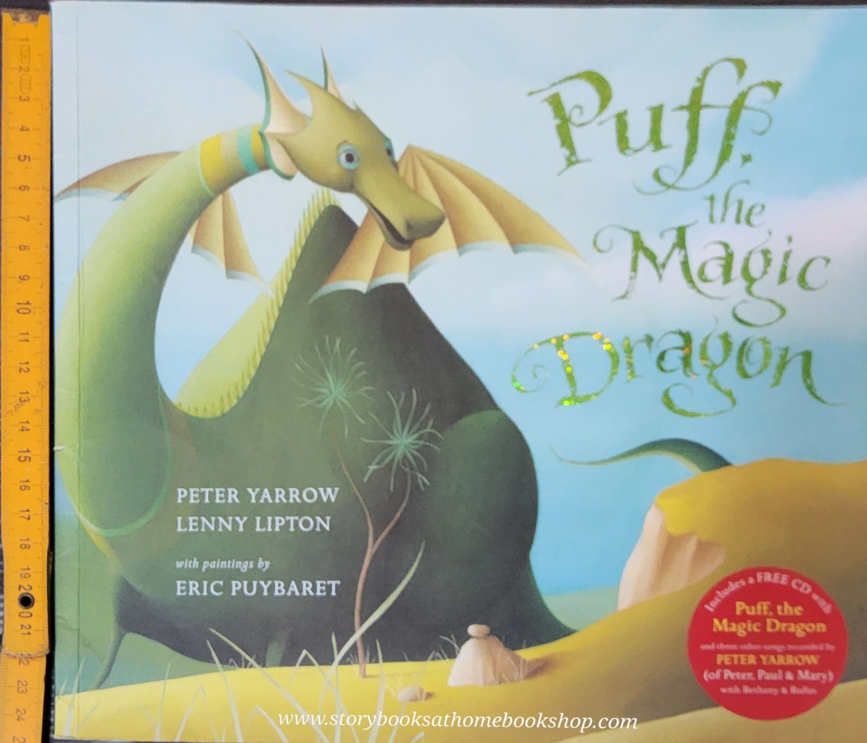 หนังสือนิทานปกอ่อน** 🍅🍅PUFF THE MAGIC DRAGON WITH CD