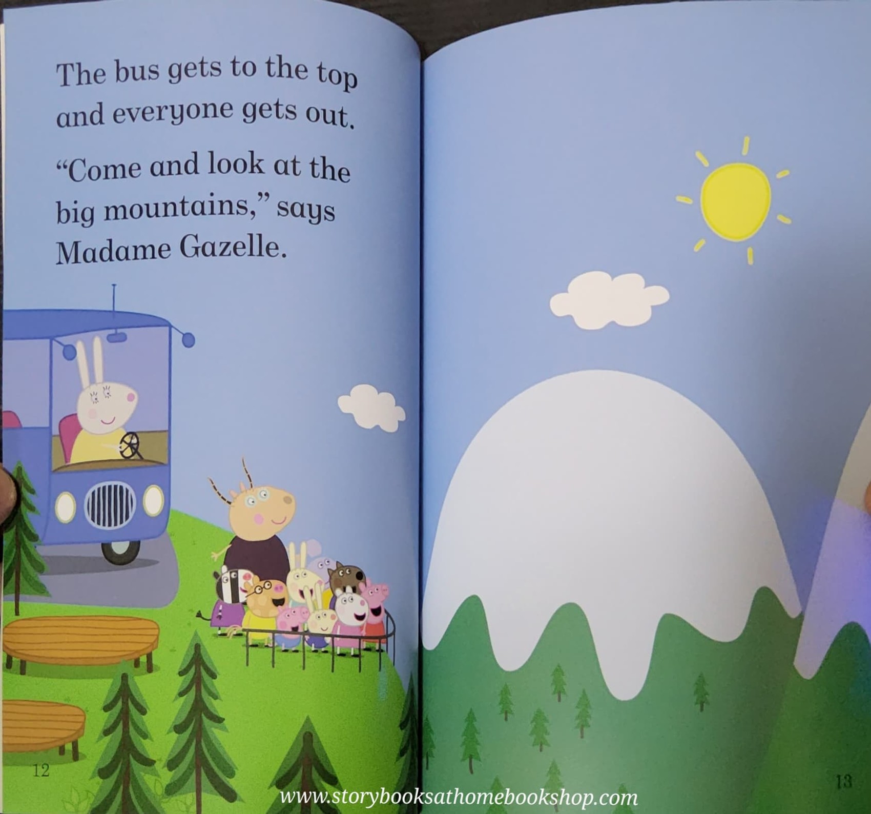 หนังสือนิทานปกอ่อน ** 🍅🍓 READ IT YOURSELF LEVEL 2:PEPPA PIG SCHOOL BUS TRIP