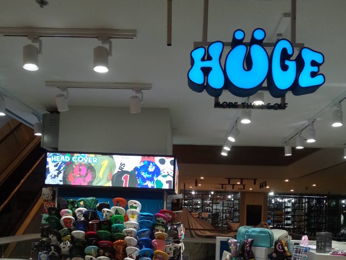 งานผลิตติดตั้ง ป้ายอักษรซิงค์ไฟออกหน้า กล่องไฟติดหน้าร้าน ป้ายบางรัก