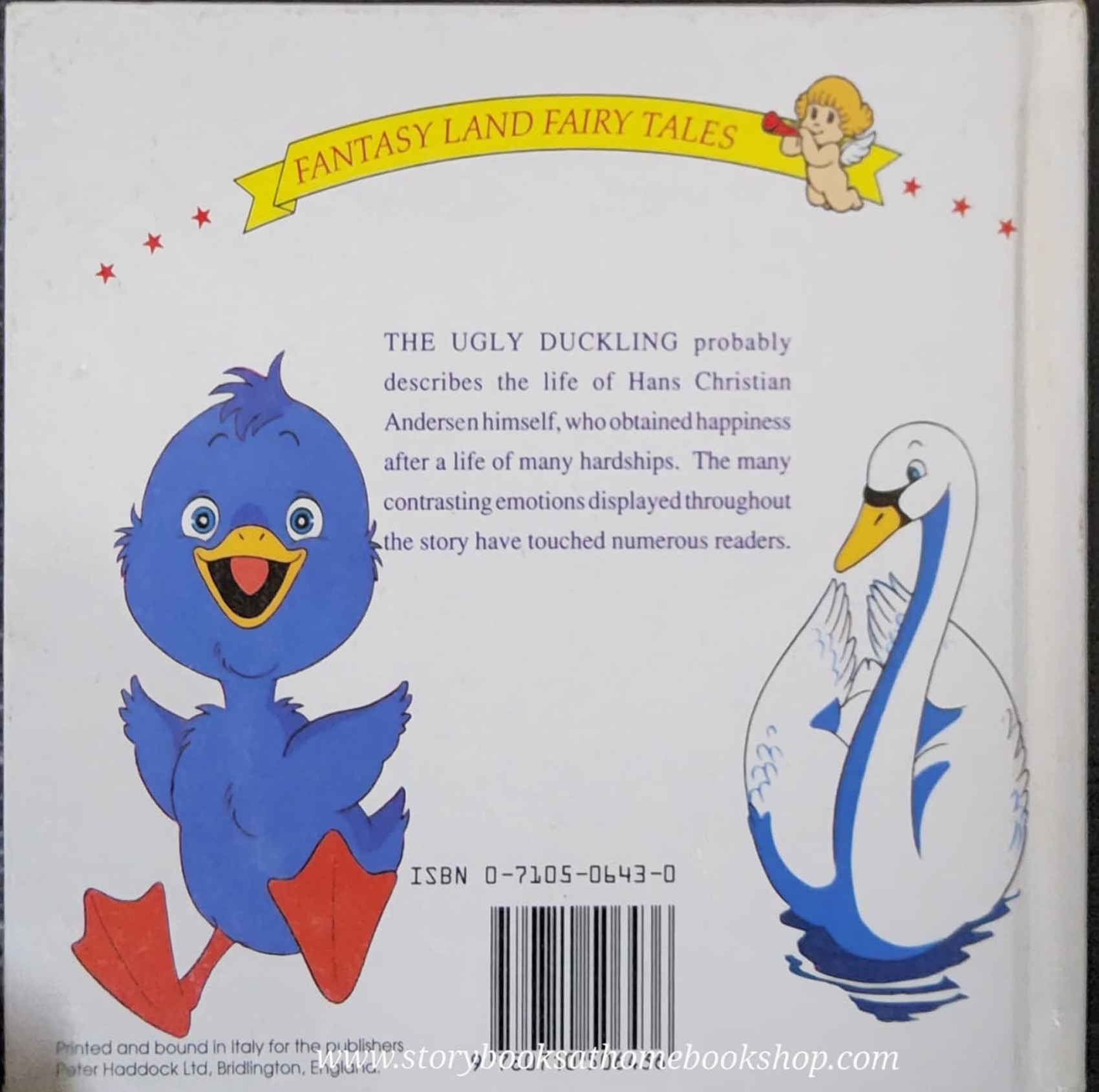 หนังสือนิทานปกแข็ง ** 🍅🍓FANTASY LAND FAIRY TALES: THE UGLY DUCKLING