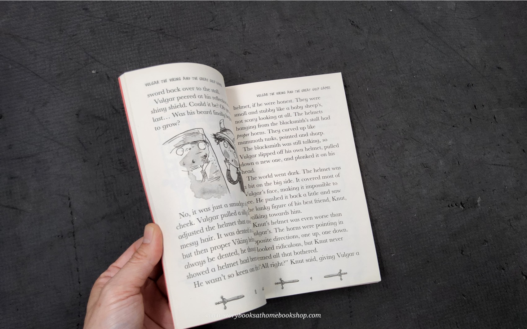 วรรณกรรมเยาวชน ** **หนังสือนิทานปกอ่อน** 🍅🍅VULGAR THE VIKING AND THE GREAT GULP GAMES