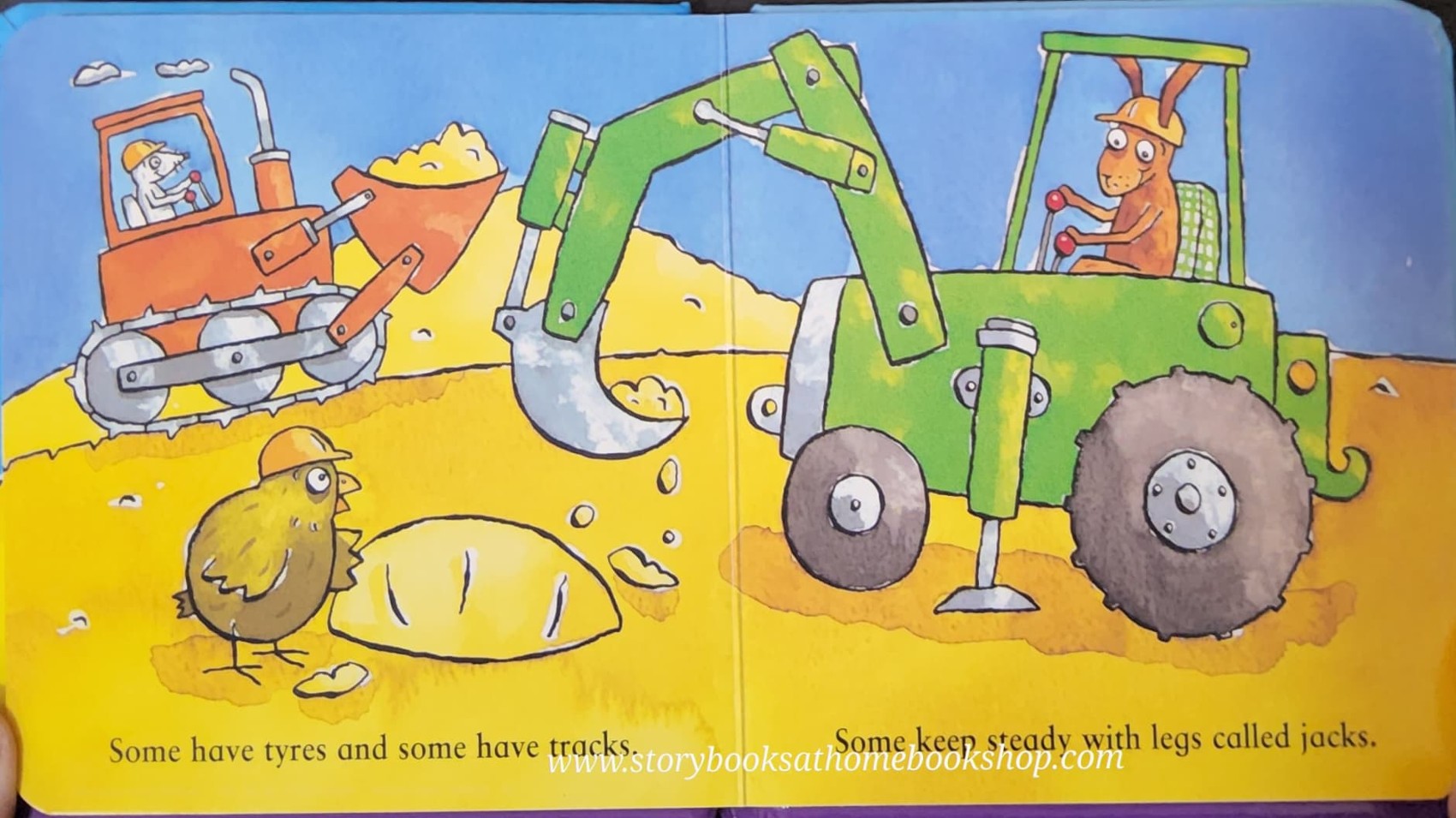 หนังสือนิทานปกแข็ง** 🍅🍓DAZZLING DIGGERS BY TONY MITTON AND ANT PARKER