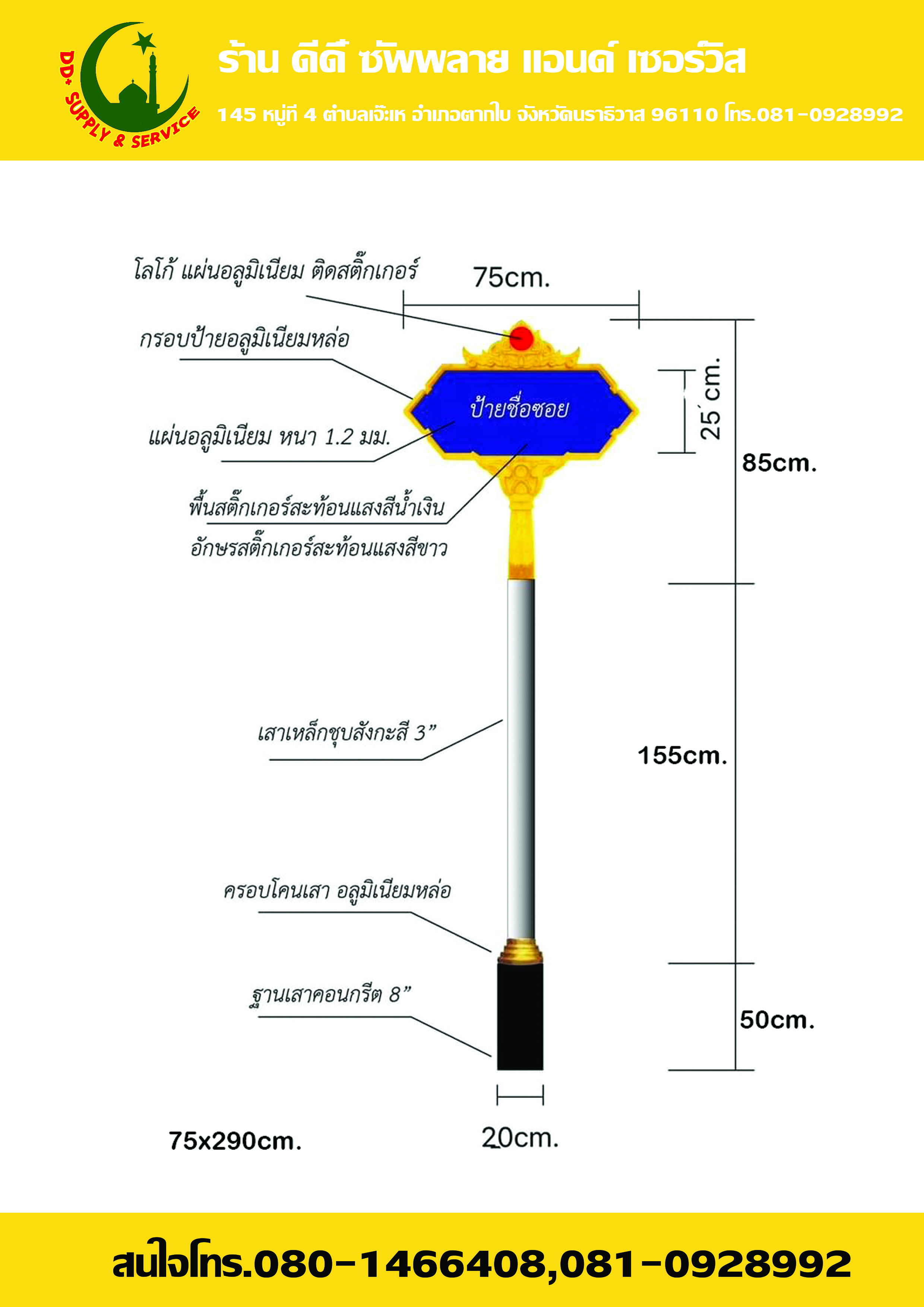 ป้ายซอย