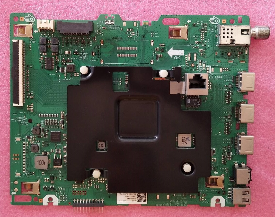 เมนบอร์ดซัมซุง (Mainboard TV Samsung) มือสองพร้อมใช้งานรุ่นUA43AU7700KXXT UA43AU7000KXXT พาร์ทBN96-53075K BN96-54206D BN96-54206N เวอร์ชั่นXA02/UAU7700 (ใช้ได้เฉพาะเวอร์ชั่นนี้เท่านั้น)