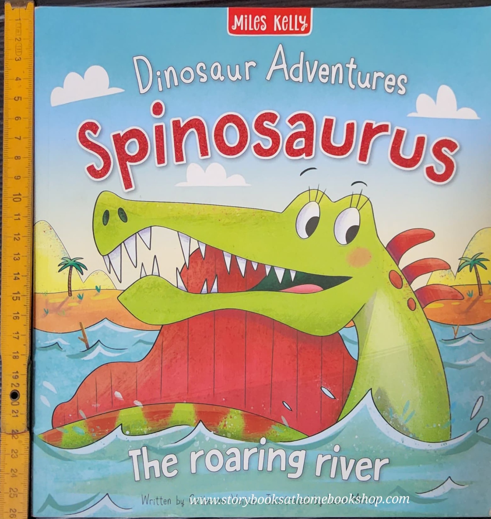หนังสือนิทานปกอ่อน** 🍅🍓DINOSAUR ADVENTURES: SPINOSAURUS THE ROARING RIVER