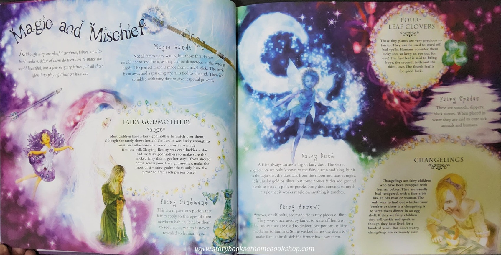 หนังสือนิทานปกแข็ง* 🍓🍓FAIRYLAND MAGIC SECRET! (WITH CD AND WIRTIRAL 3D POP UP)