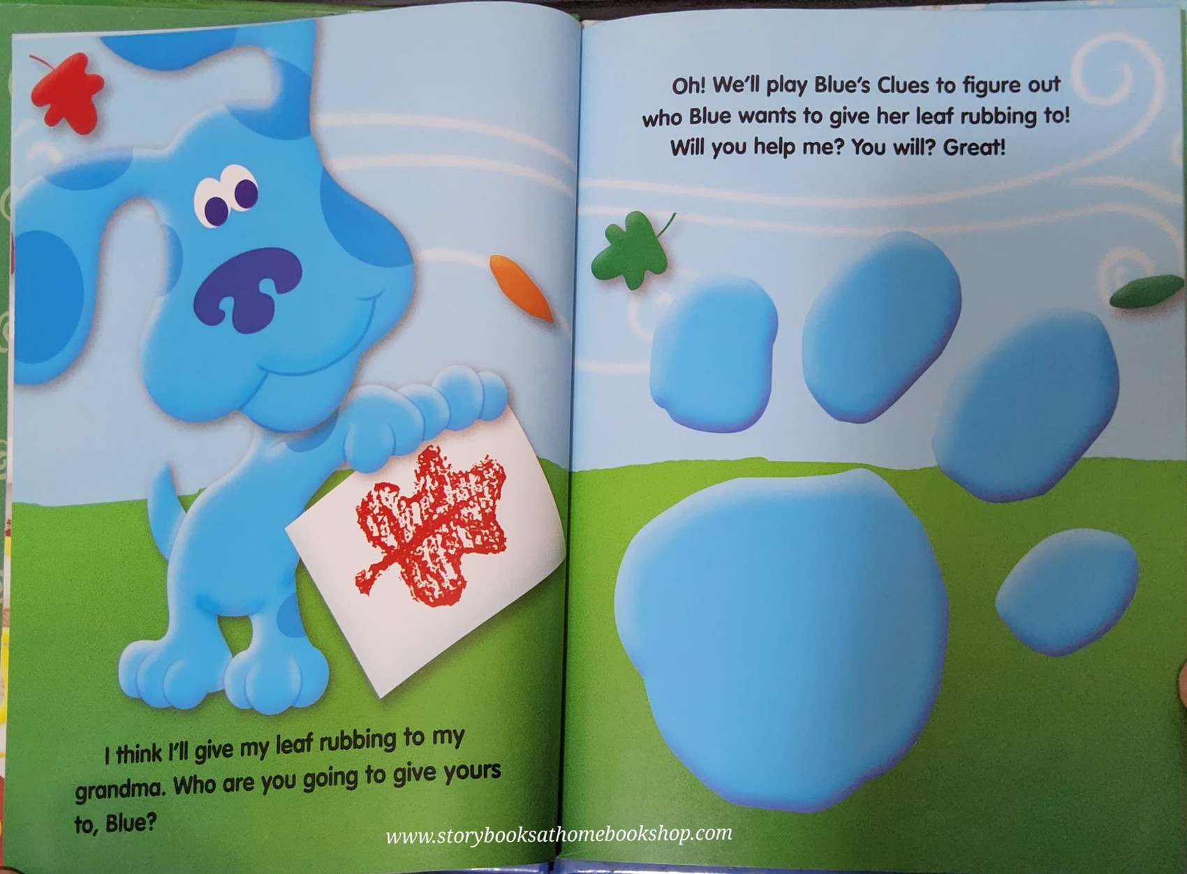 หนังสือนิทานปกแข็ง ** ♥️BLUE'S CLURES: BLUE'S ART DAY