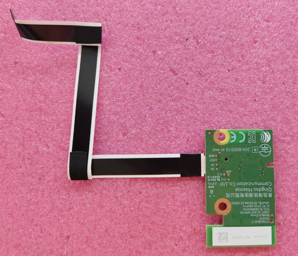 ตัวรับWIfi ทีวีไฮเซน HISENSE ของแท้ถอดจากเครื่อง รุ่น43A6100H