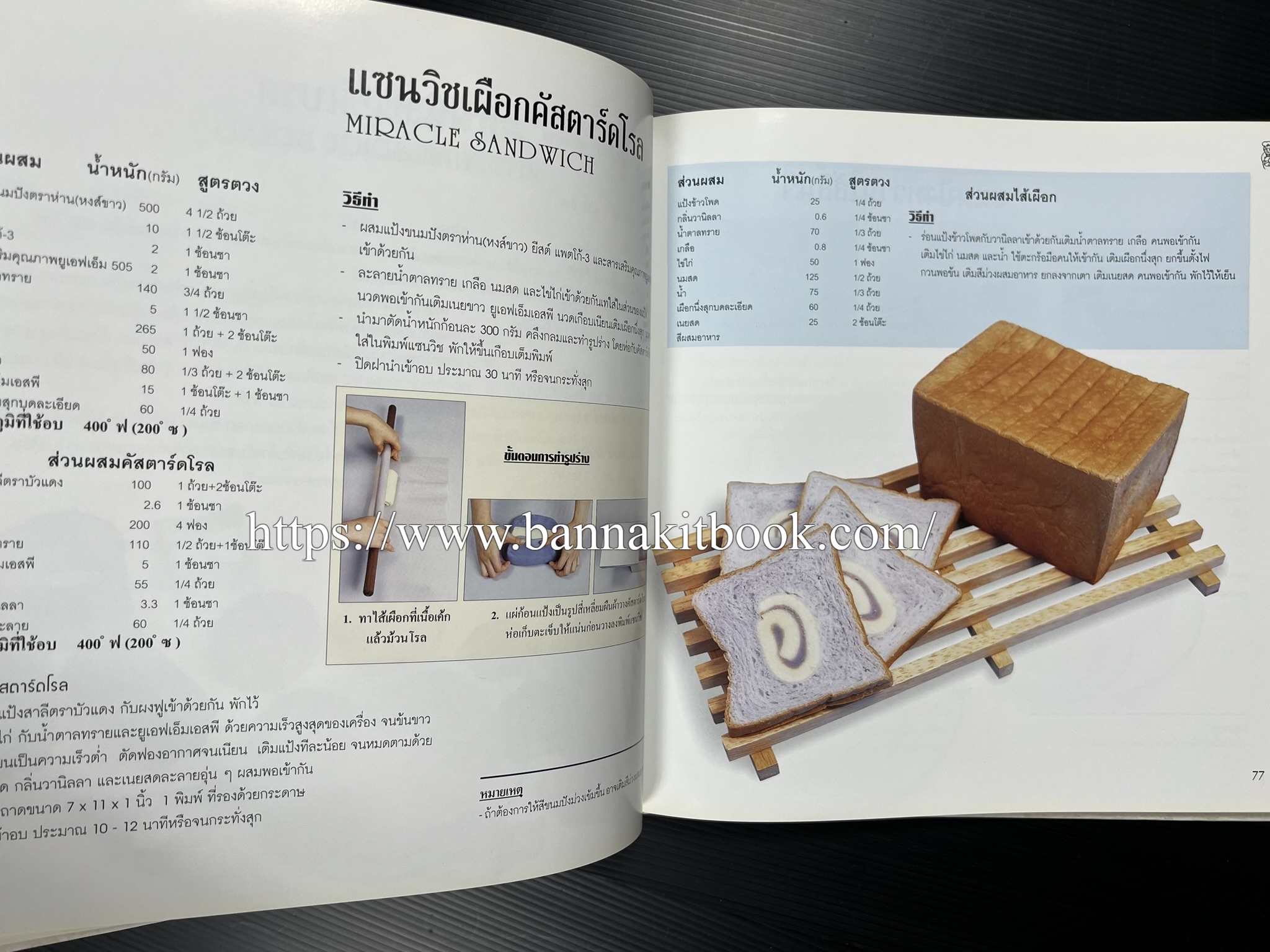 ตำราทำขนม จากแป้งสาลี (4 เล่ม) โรงเรียนสอนการผลิตอาหารและขนมอบ (UFM Baking & Cooking School (ตำราทำขนมอบ เค้ก เบเกอรี่ ของว่างในตำนาน).