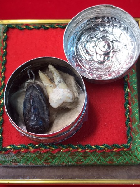 พระทันตธาตุหลวงปู่ครูบาอภิชัยขาวปี วัดผาหนาม จ.ลำพูน