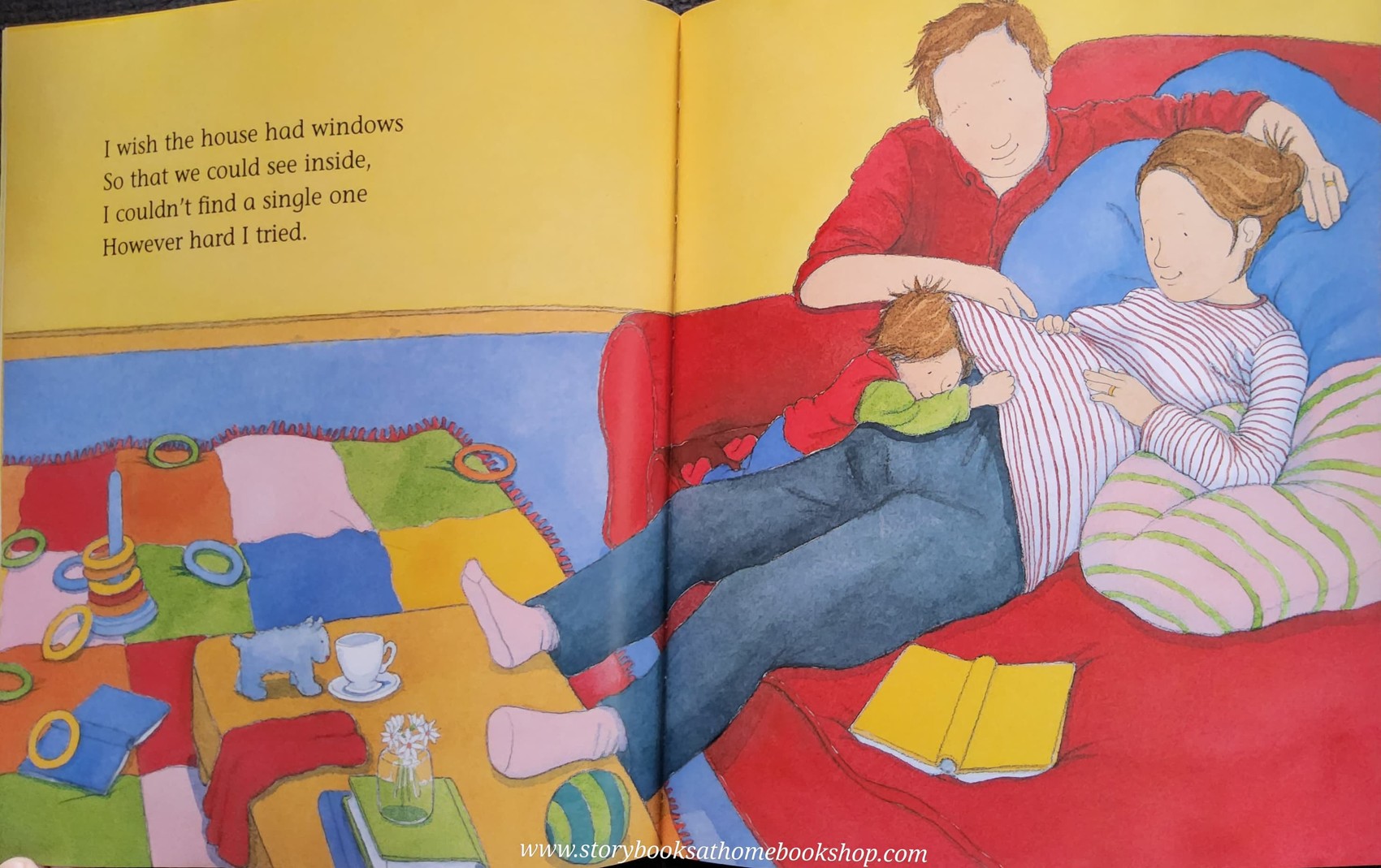 หนังสือนิทานปกอ่อน** 🍅🍅THERE'S A HOUSE INSIDE MY MUMMY