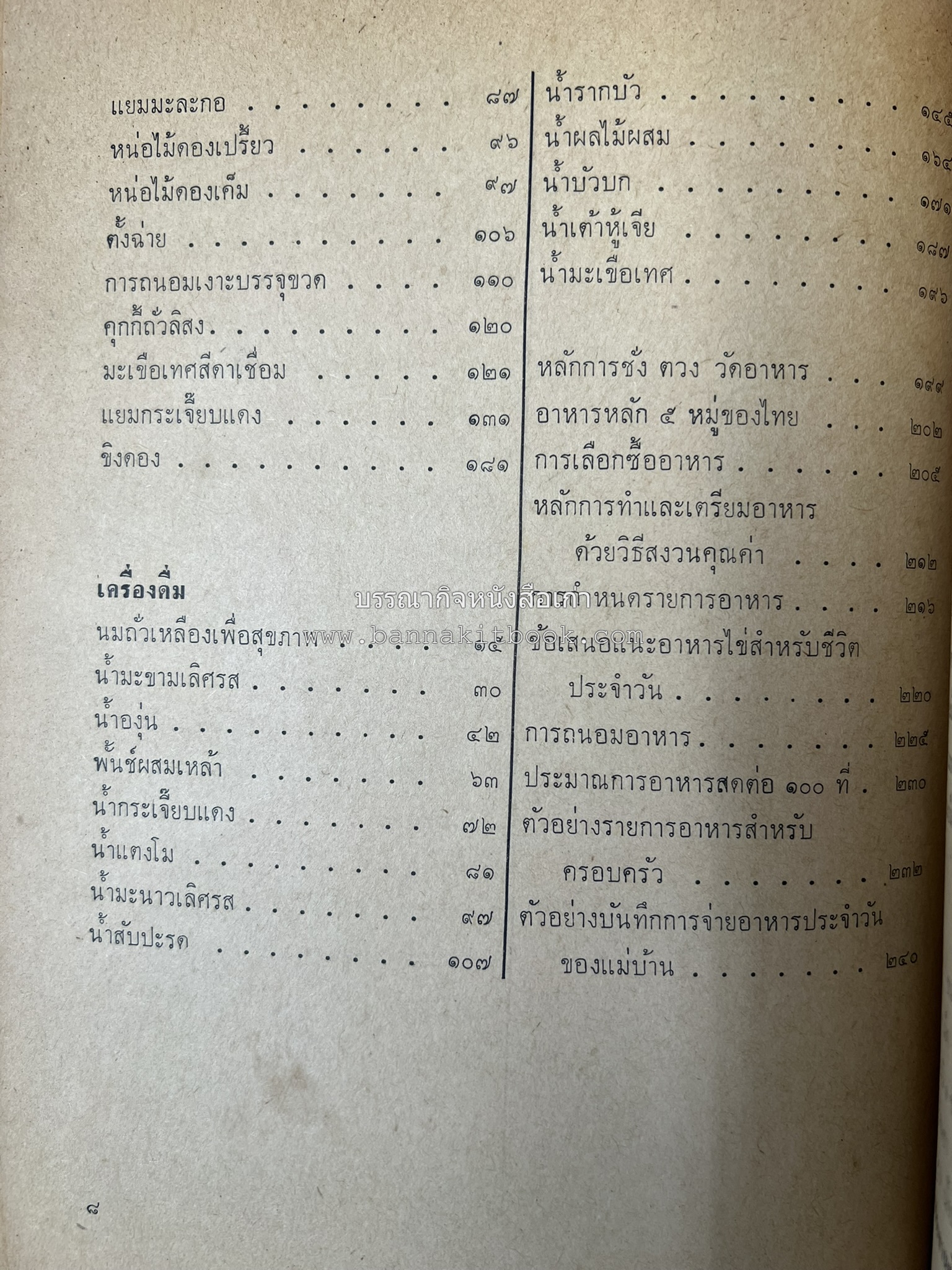 ตำรับอาหารแบบประหยัดและสงวนคุณค่า : เคล็ดลับในการปรุงอาหาร โดย : "แม่กลาง" (ประยงค์ จินดาวงศ์).
