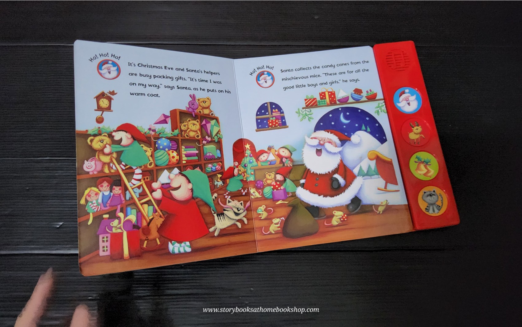 SOUND BOARD BOOK** 🍅🍓HERE COMES SANTA