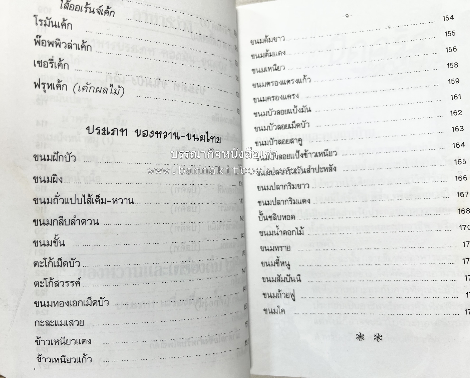 ตำราอาหารและของหวาน โดย : 'เทพรส'.