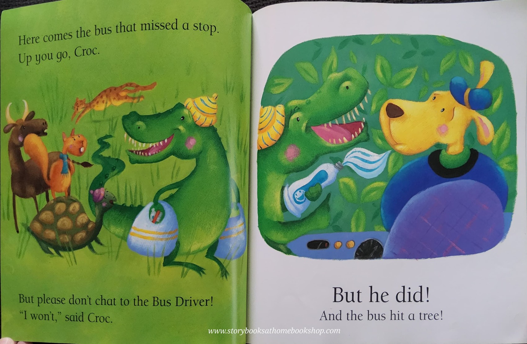 หนังสือนิทานปกอ่อน** 🍅🍓PLEASE DON'T CHAT TO THE BUS DRIVER