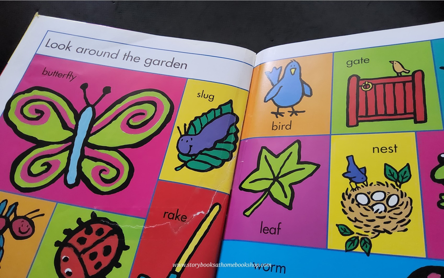 หนังสือนิทานปกแข็ง** 🍅🍅FIRST 1 WORD BOOK with Giant poster