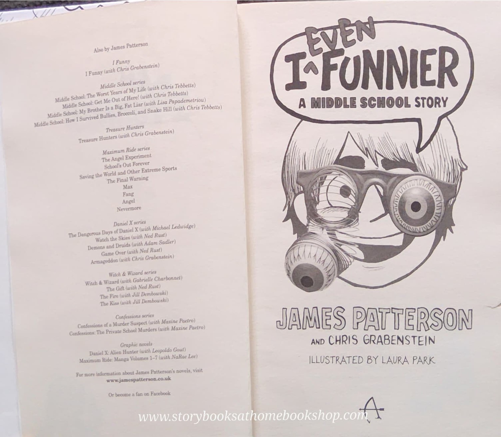 วรรณกรรมเยาวชน** 🍅🍓 I EVEN FUNNIER A MIDDLE SCHOOL STORY BY JAMES PATTERSON AND CHRIS GRABENSTEIN