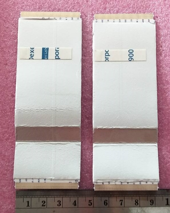 สายแพรทีวี SHARP (ชาร์ป) อะไหล่แท้/ของถอดจากเครื่อง รุ่น4T-C60BK1X