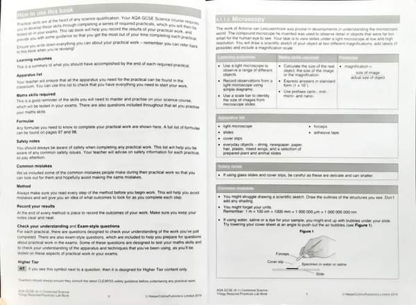 Revision Guide book ** ð
ðCollins:AQA GCSE (9-1)COMBINED SCIENCE: TRILOGY