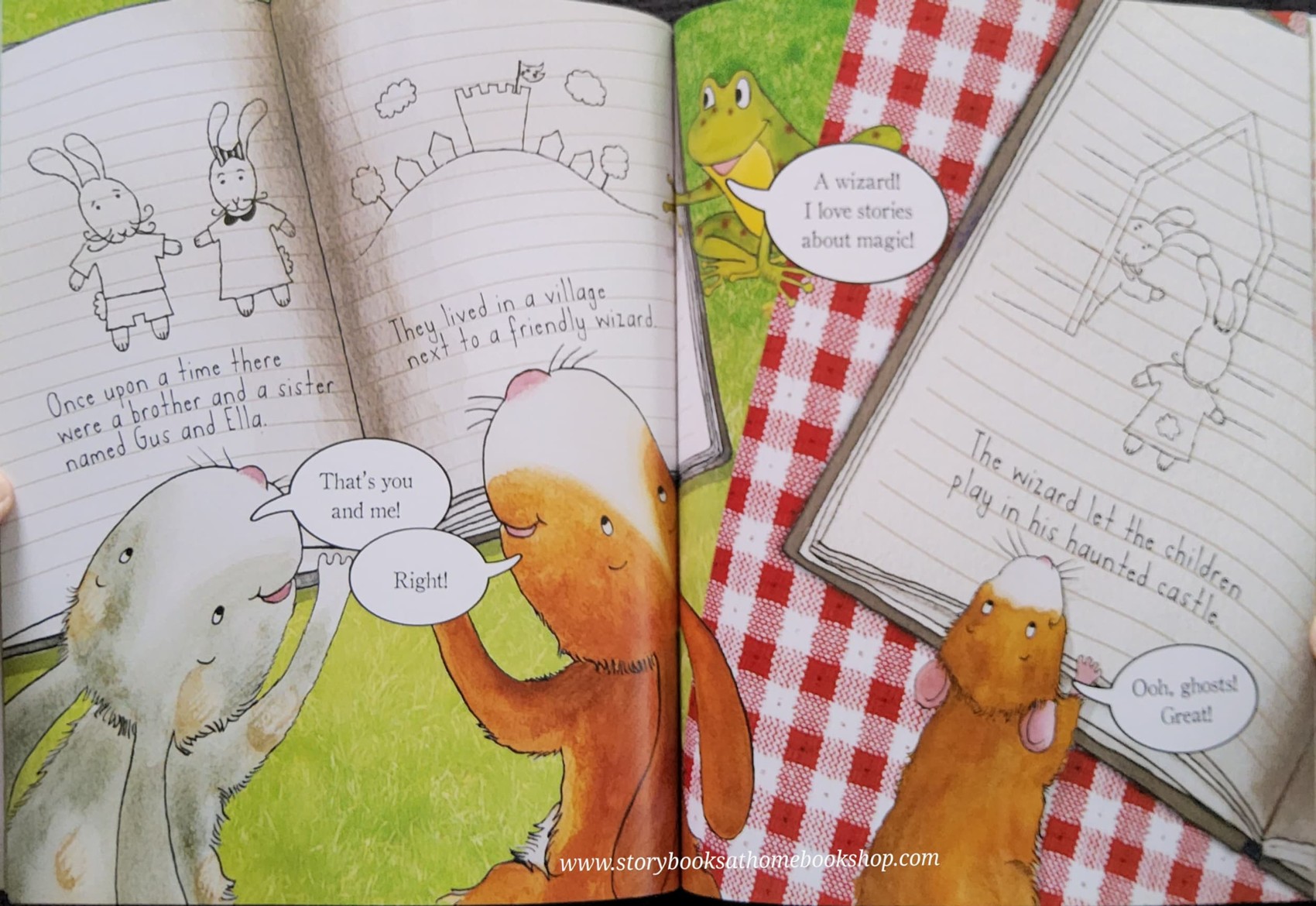 หนังสือนิทานปกอ่อน** 🍅🍓BUNNY LOVES TO WRITE