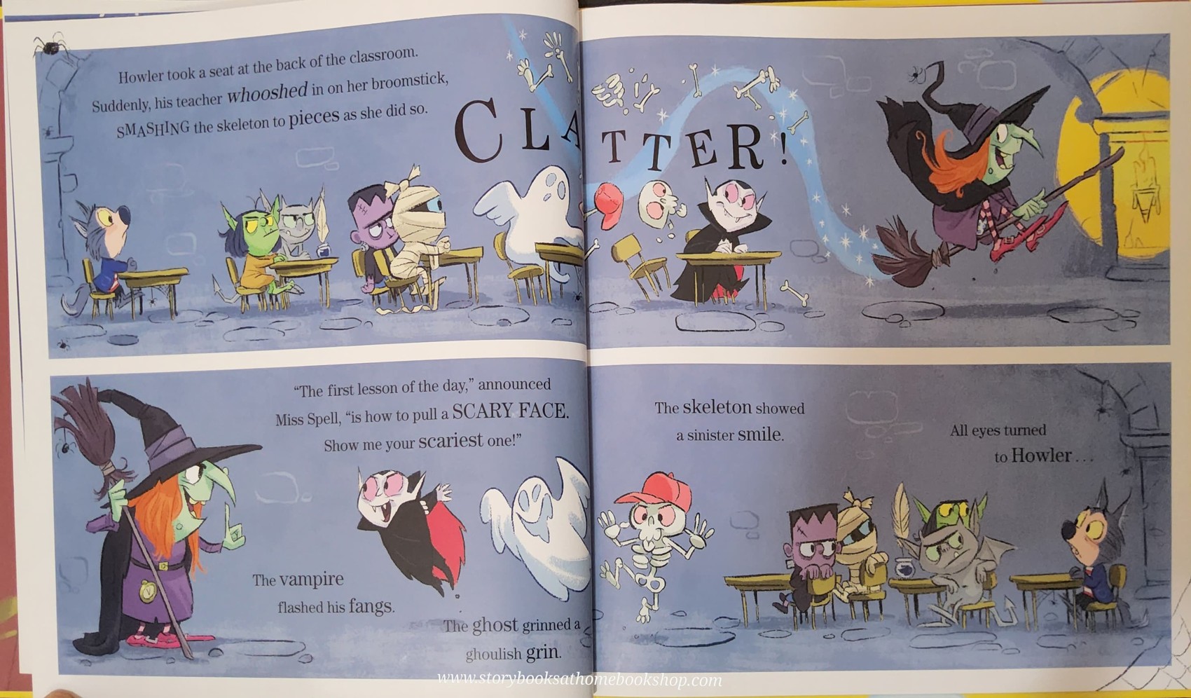 หนังสือนิทานปกแข็ง** 🍅🍅LITTLE MONSTERS BY DAVID WALLIAMS