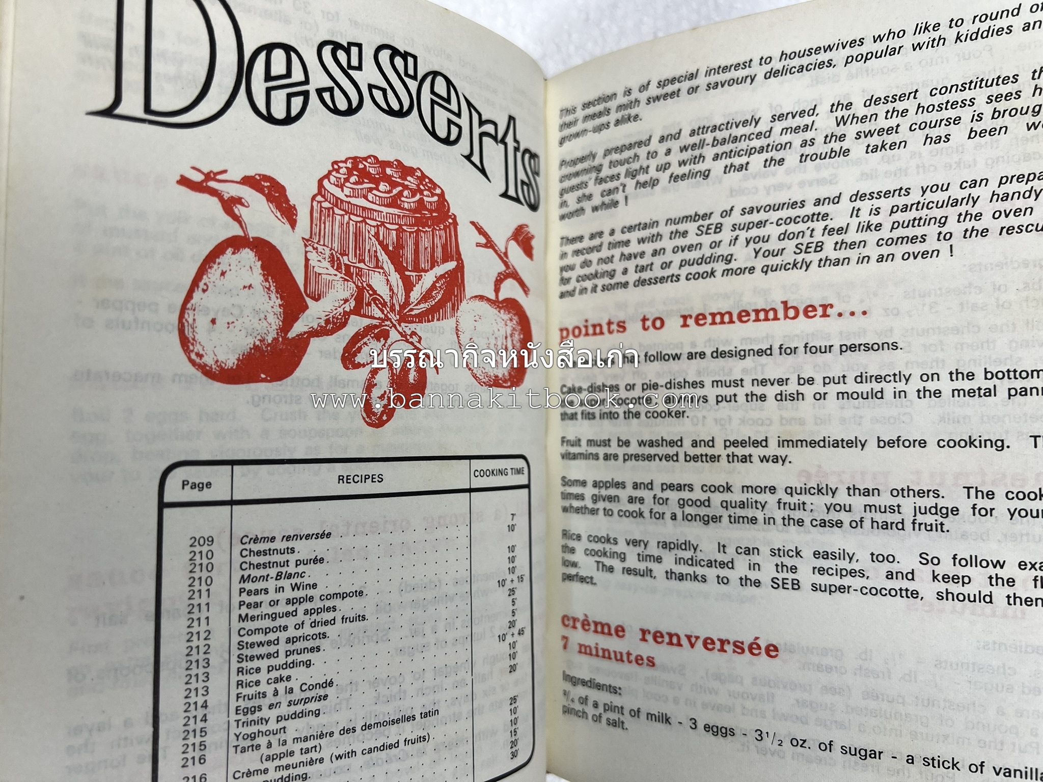 อาหารจีน ฝรั่งเศส และมาเลเซียรสเลิศ โดย : The SEB Pressure Cooker (พิมพ์ภาษาจีน).