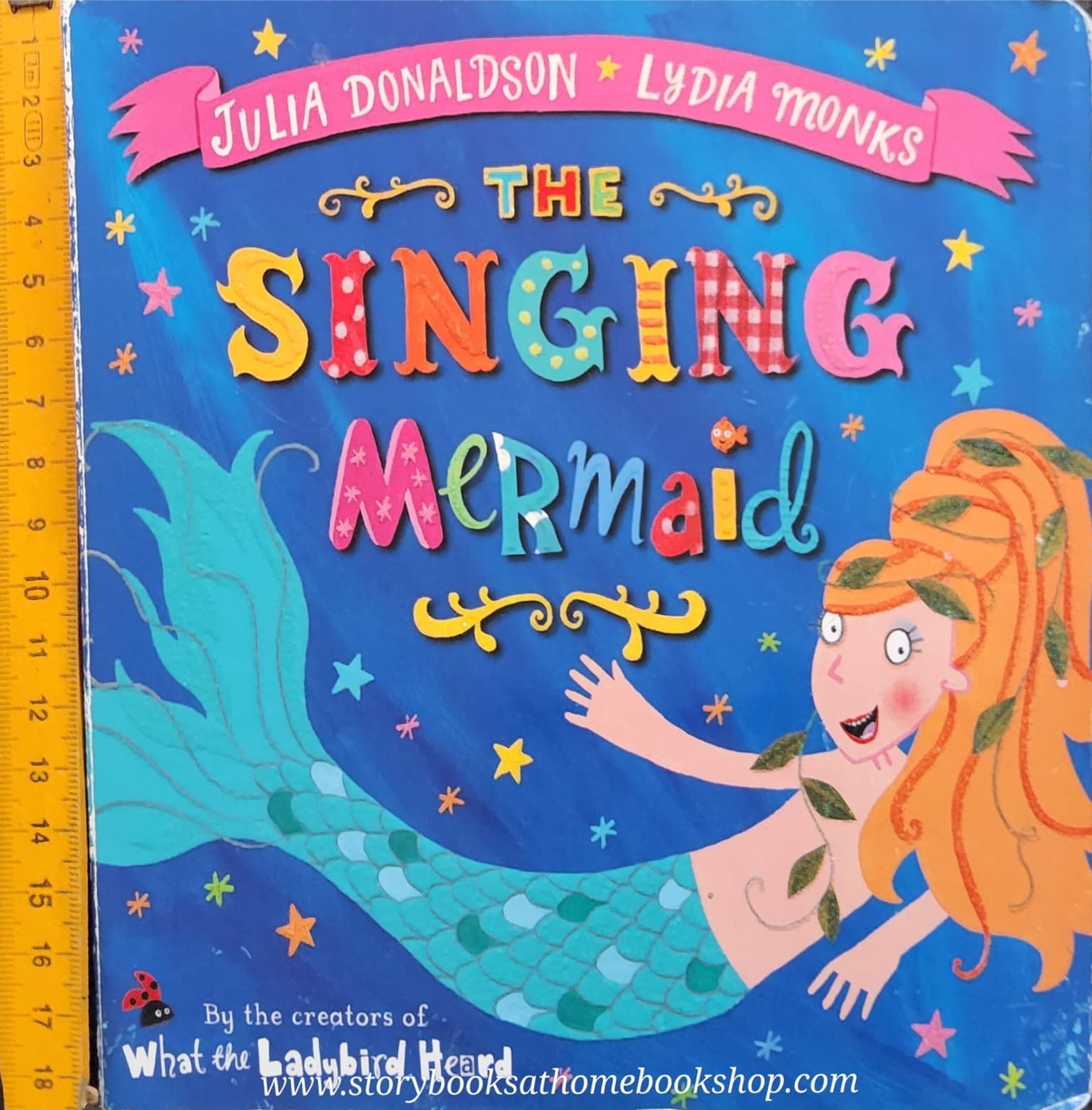 BOARD BOOK ** 🍅THE SINGING MERMAID BY JULIA DONALDSON.LYDIA MONKS🍅