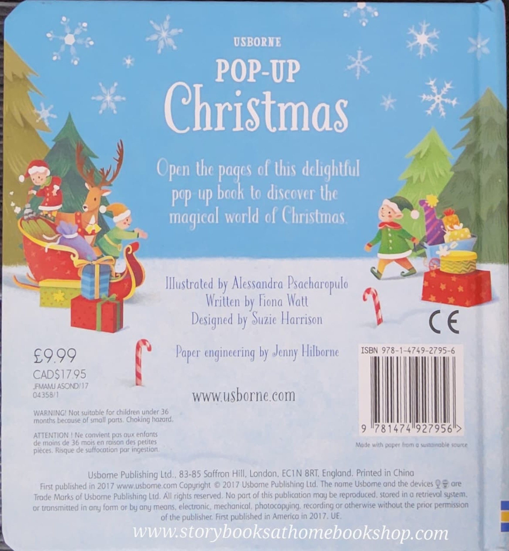 POP-UP BOARD BOOK** ð
ðUSBORNE POP-UP CHRISTMAS