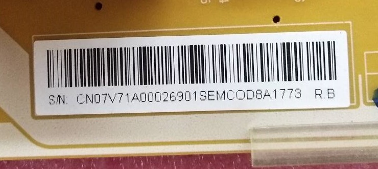 ซับพลายโตชิบา TOSHIBA ของแท้ถอดจากเครื่อง ใช้กับรุ่น 40PB200T :40PU200T พาร์ท V71A00026901 V71A00026900