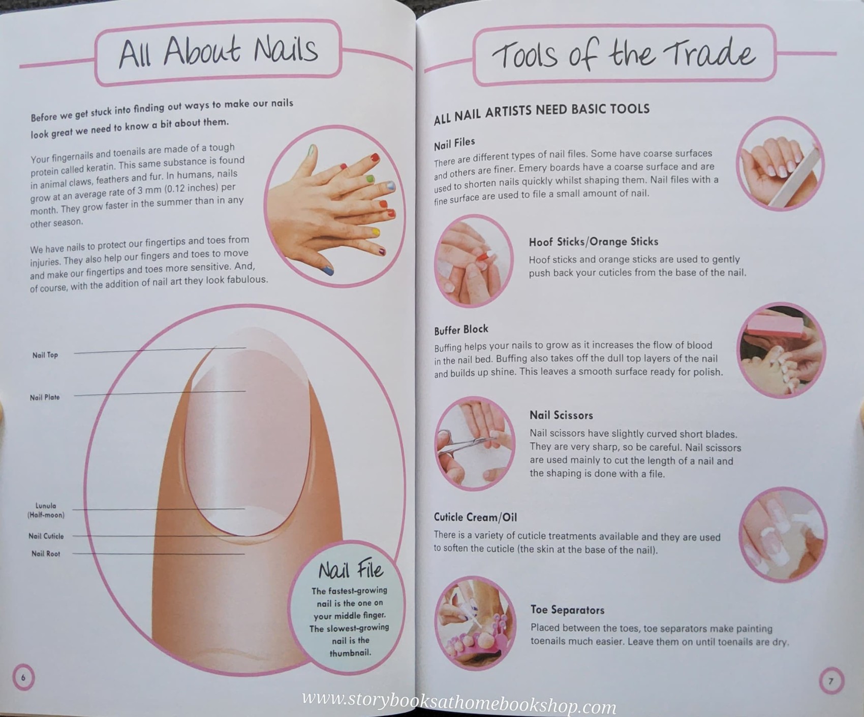 ACTIVITY BOOKS ** ð
ðNAIL ART STUDIO