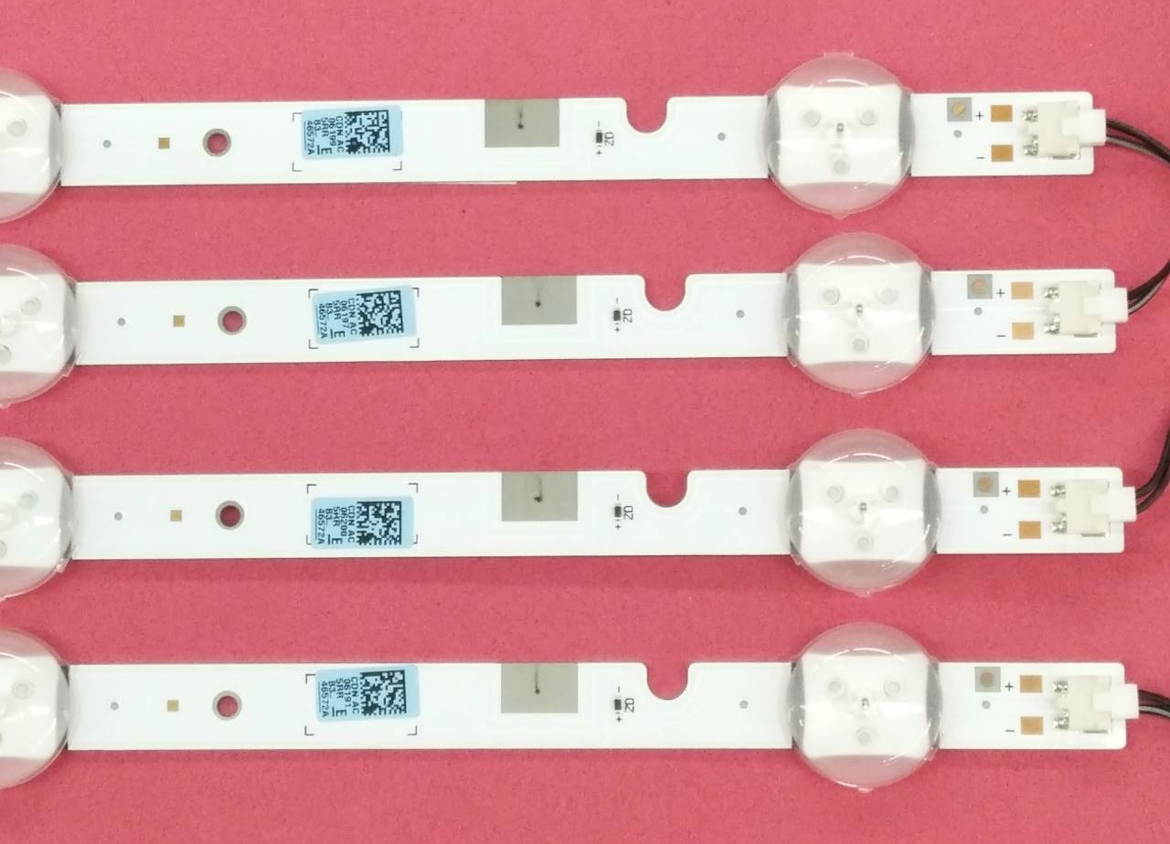 หลอดแบคไลน์ ซัมซุง SAMSUNG ของแท้ถอดจากเครื่อง รุ่น UA49J5200 UA49J5250 UA49M5000 UA49M5100 UA49N5000 UA49N5300 HG49AE460HK (1 ชุดมี 4 แถว 8ชิ้น)