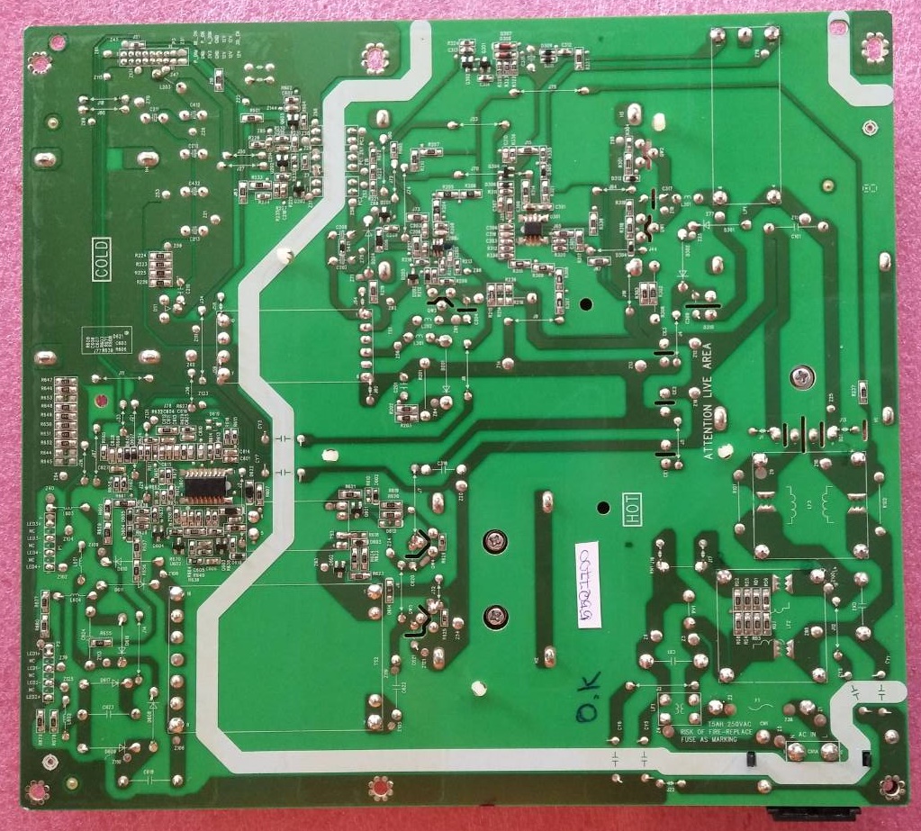 ซับพลายทีวี ทีซีแอล TCL ของแท้มือสองถอดจากเครื่อง ใช้กับรุ่น LED55Q7700 พาร์ท 40-LM9D26-PWD1CG