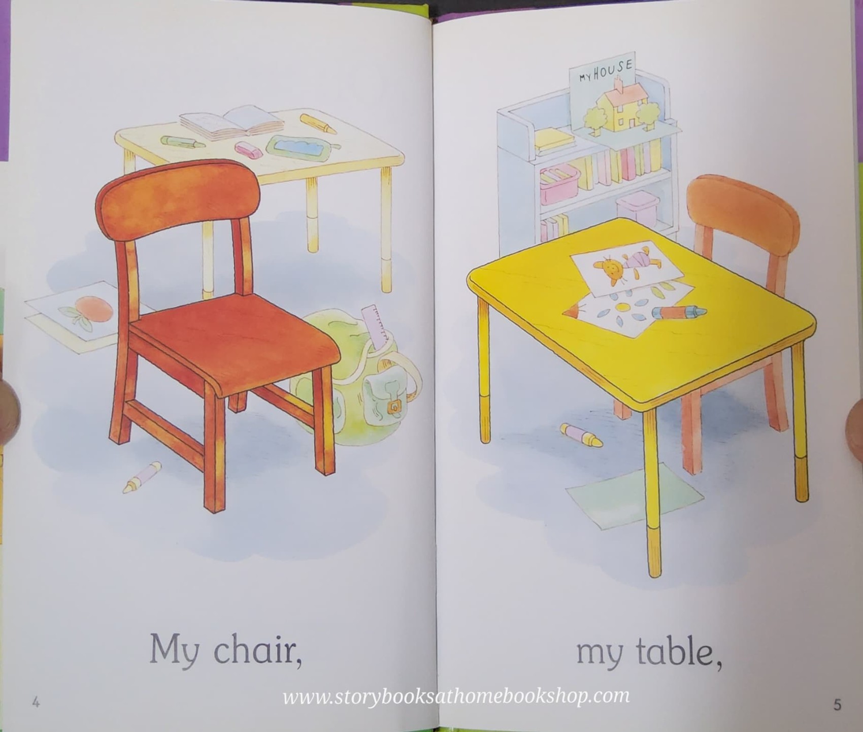 หนังสือนิทานปกแข็ง** 🍓🍓READ WITH LADYBIRD: OFF TO SCHOOL