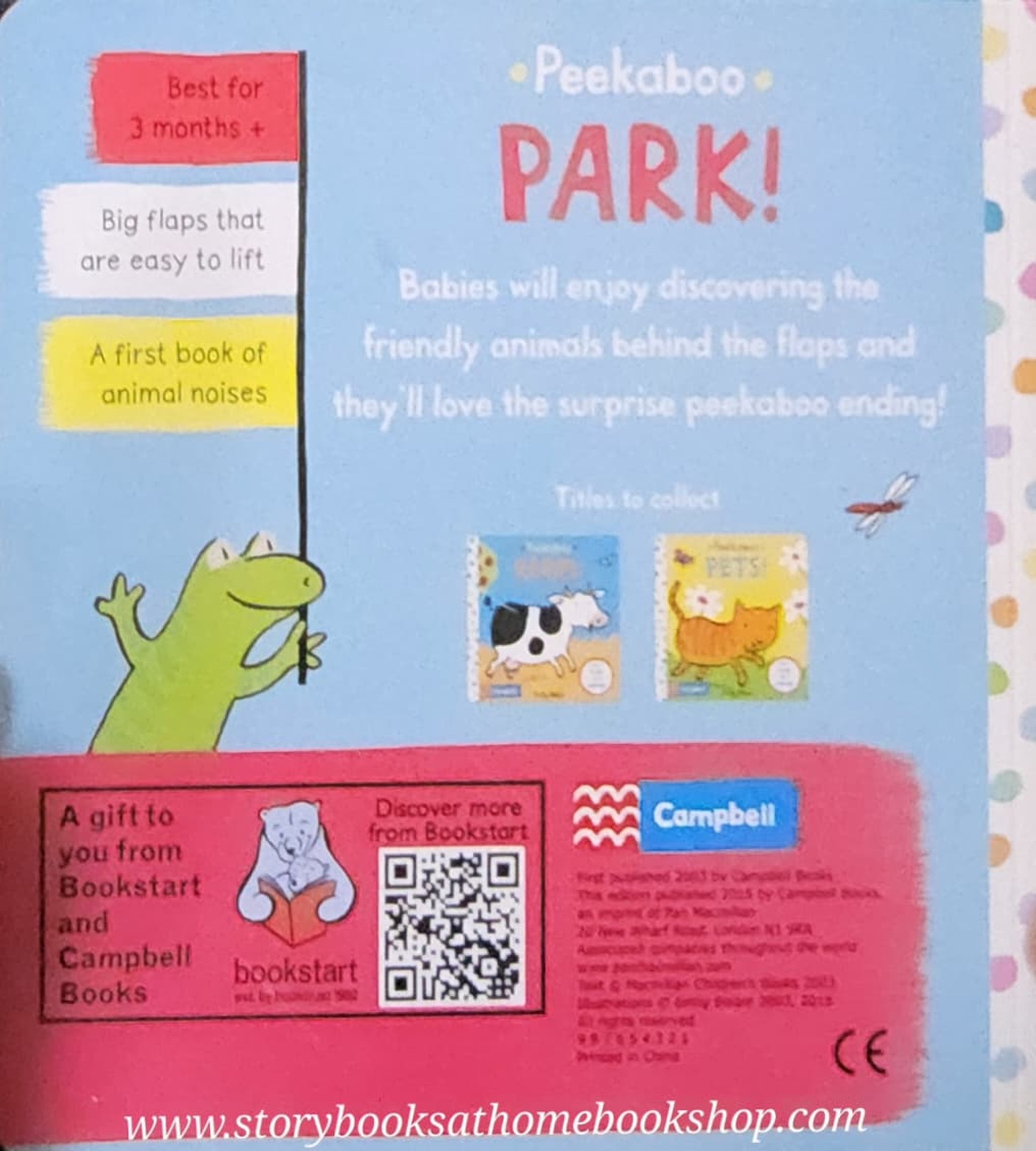 FLAP BOARD BOOK** 🍅🍓PEEKABOO PARK!