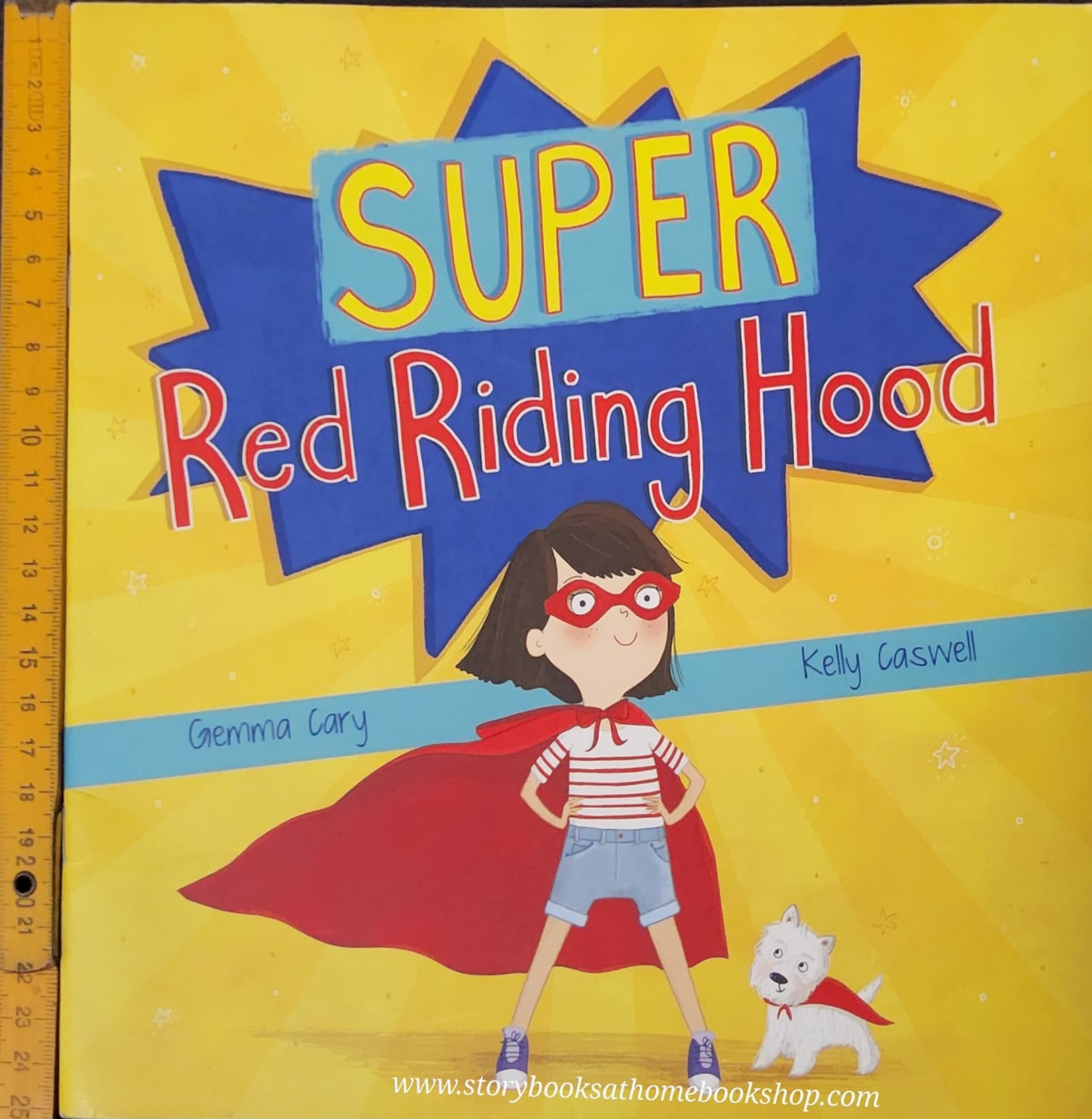 หนังสือนิทานปกอ่อน** 🍅🍓SUPER RED RIDING HOOD BY GEMMA CARY ♥️♥️