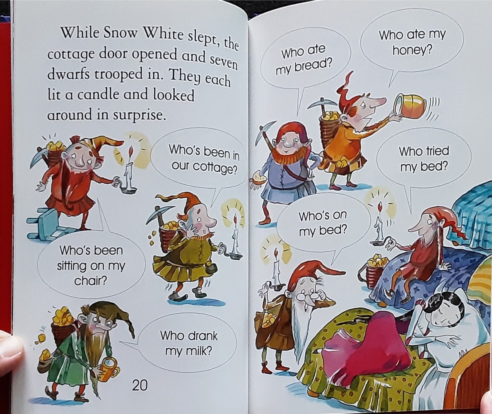 หนังสือนิทานเด็ก ภาษาอังกฤษ 🍅🍓 SNOW WHITE AND THE SEVEN DWARFS/Used สภาพ 80-90%