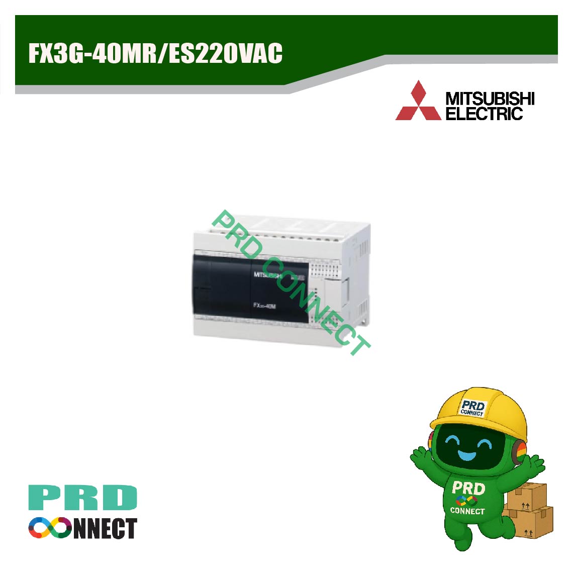 FX3G-40MR/ES220VAC PLC 1 UNIT MITSUBISHI