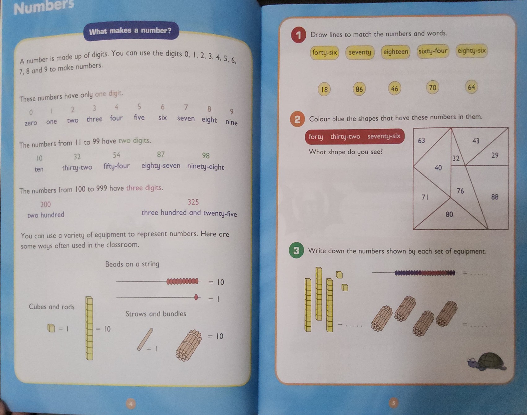 PRACTICE BOOK** 🍅EASY LEARNING NUMBERS AGES 5-7