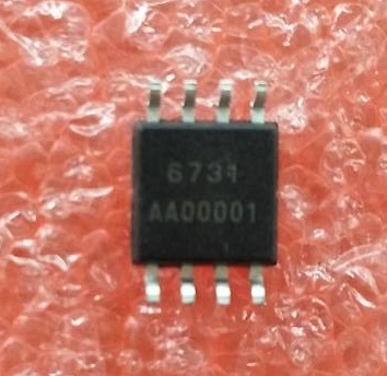 IC EPROM SHARP ไอซีเมมโมรี่ชาร์ป (25Q128 มีข้อมูลพร้อมใช้งาน) ใช้กับรุ่น 2T-C32BD1X #ใช้กับเวอร์ชั่นที่เมนบอร์ดตามรูป#