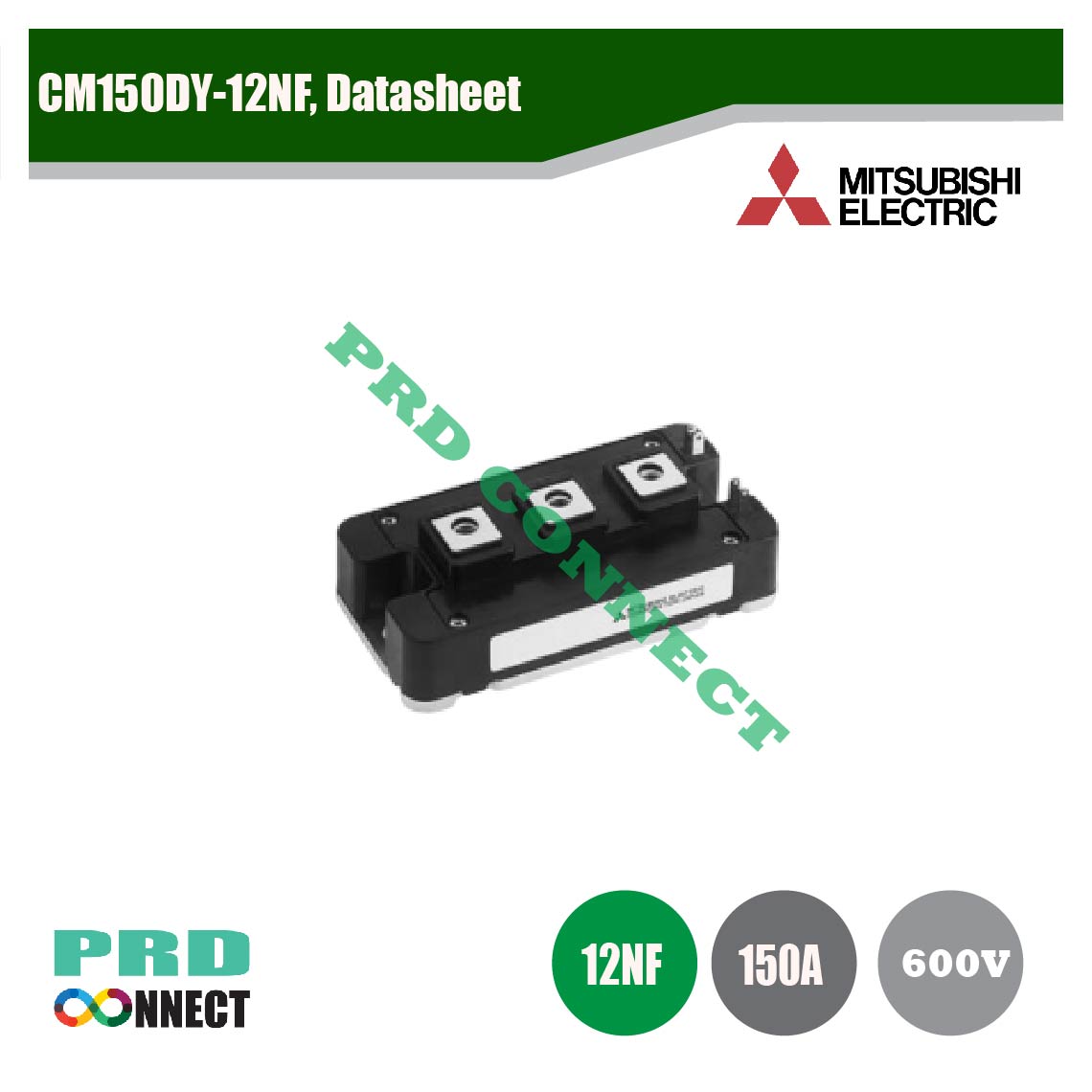 CM150DY-12NF, DATASHEET, MITSUBISHI