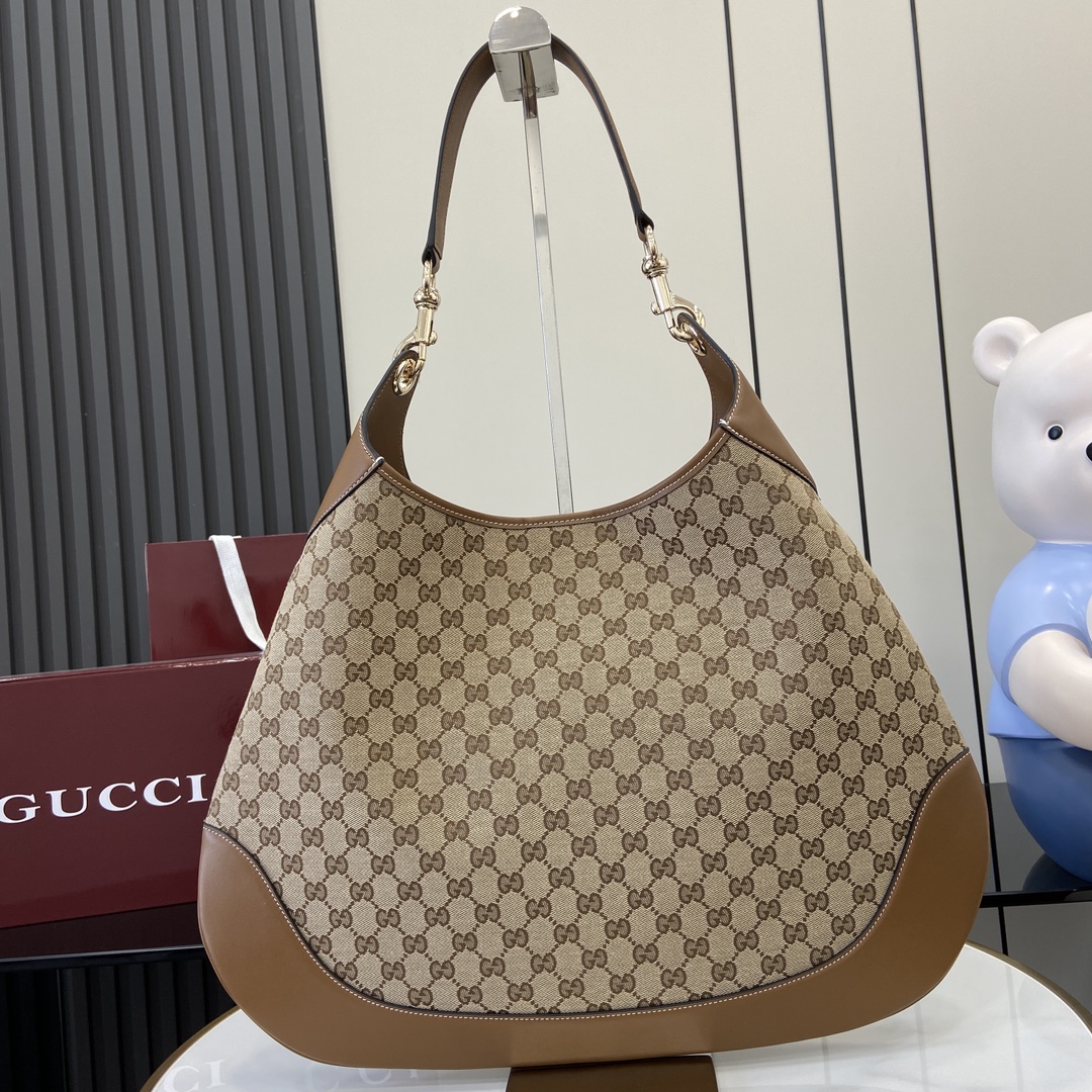 [Pre-order] กระเป๋า Gucci B medium shoulder bag ผ้าแคนวาส Original GG สีเบจและสีน้ำตาลเข้ม งานเกรด vip งานคุณดีที่สุด