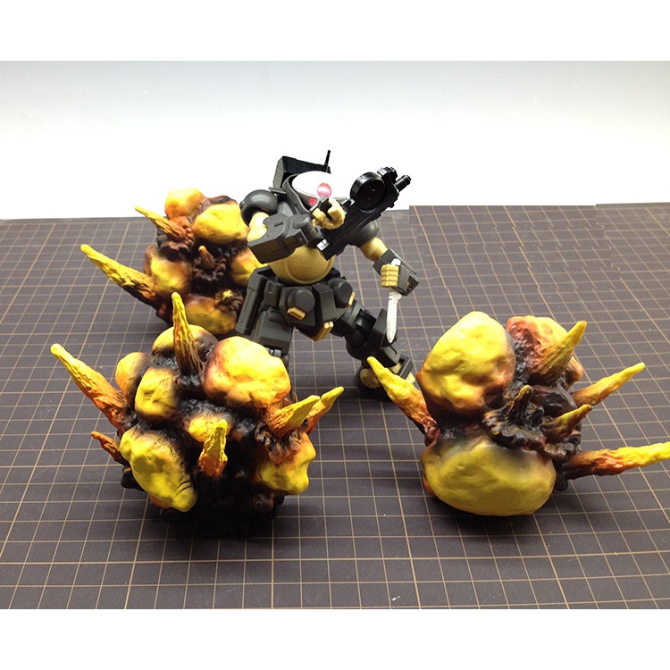 Explosion Smoke Effect Model Figure Figma เอฟเฟคควันระเบิด โมเดล ฟิกเกอร์ ฟิกม่า