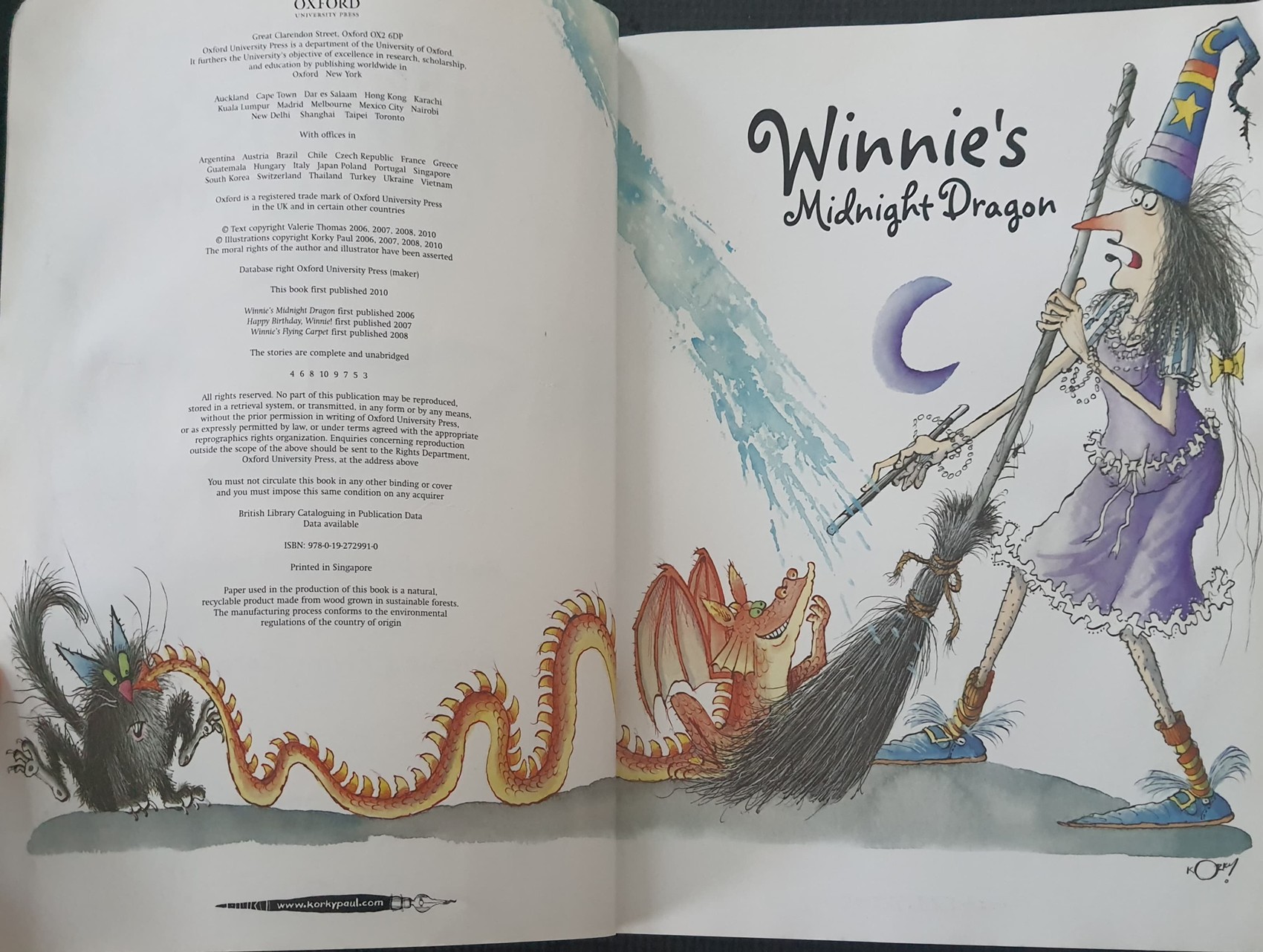 หนังสือนิทานปกอ่อน WINNIE'S CRAZY CAPERS 3 IN 1