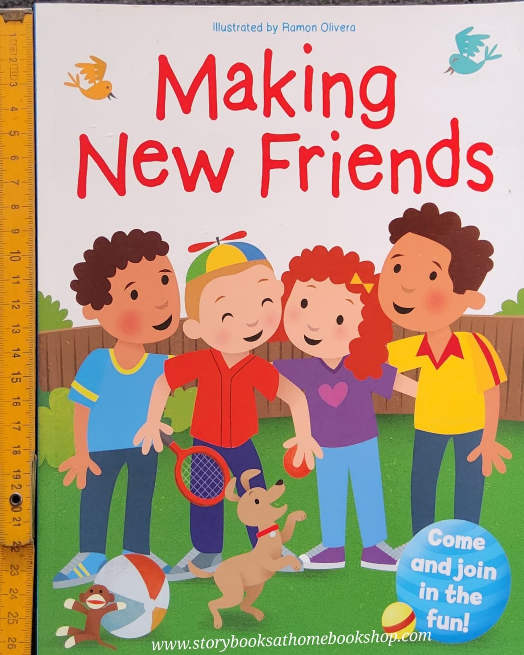 หนังสือนิทานปกอ่อน** 🍅🍓MAKING NEW FRIENDS