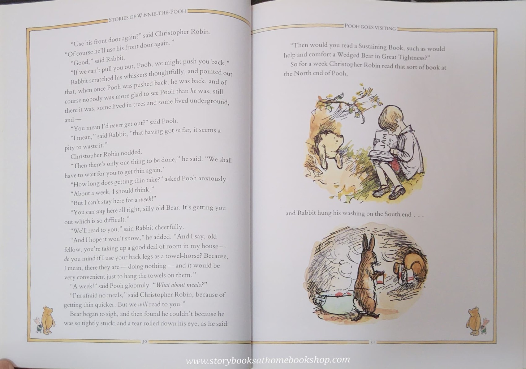 หนังสือนิทานปกแข็ง** 🍅STORIES OF WINNIE THE POOH WITH FAVOURITE POEMS BY A.A.MILNE